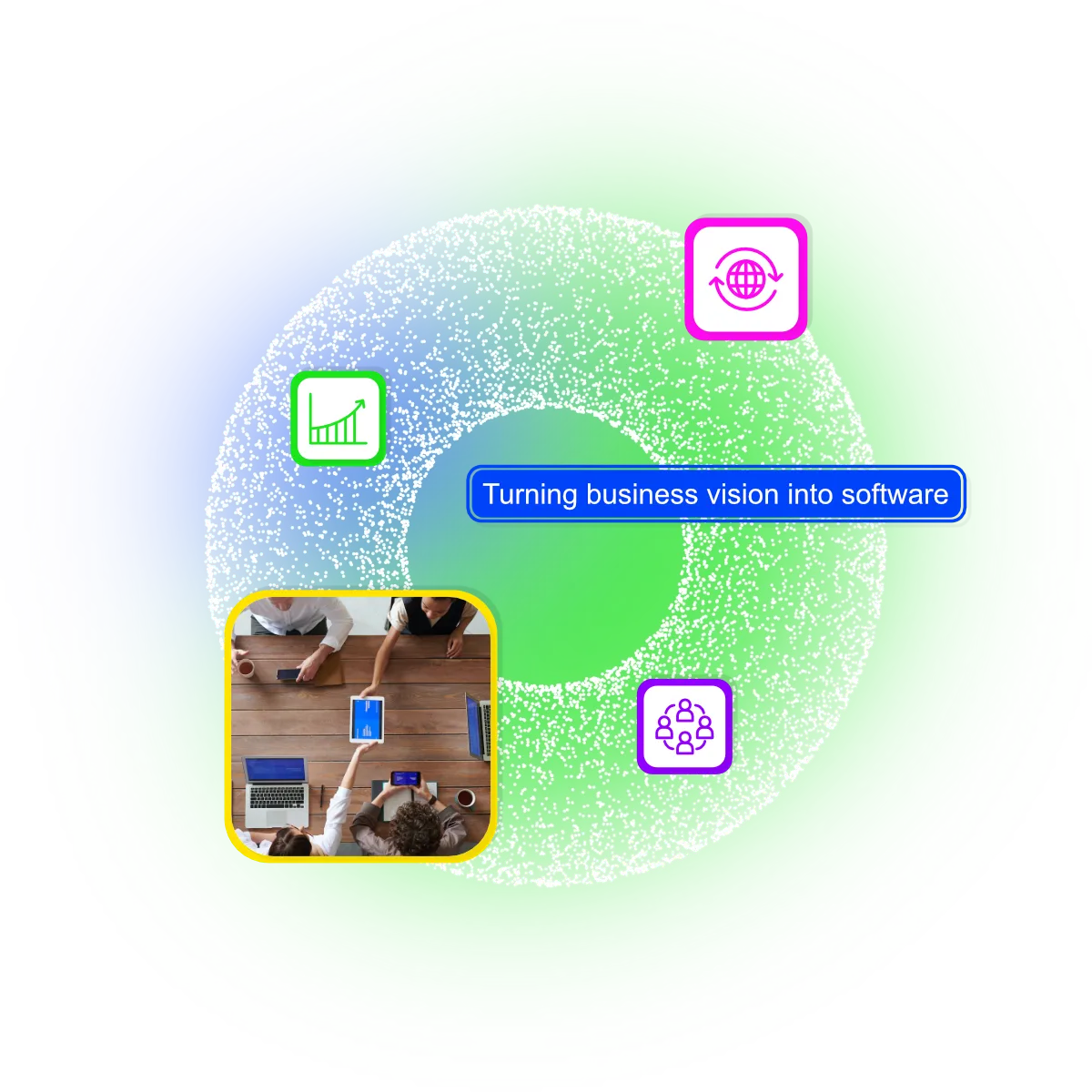 IoT infrastructure bringing multiple data sources into one analysis platform